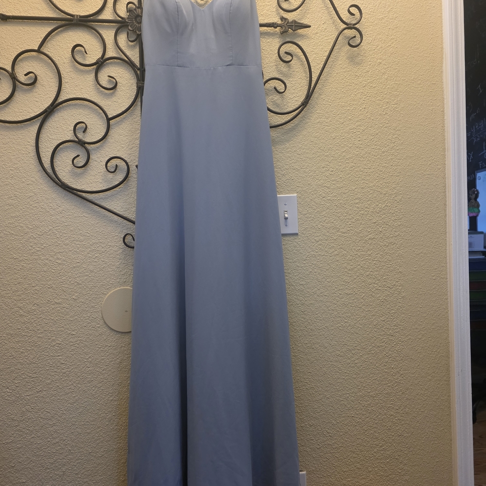 Elegant Blue Maxi Dress
